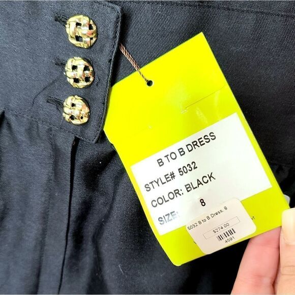 Elizabeth Mckay | NWT B to B LBD Cocktail Dress - Picture 4 of 7